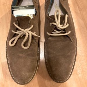 Brown Suede Shoes (Size 10)